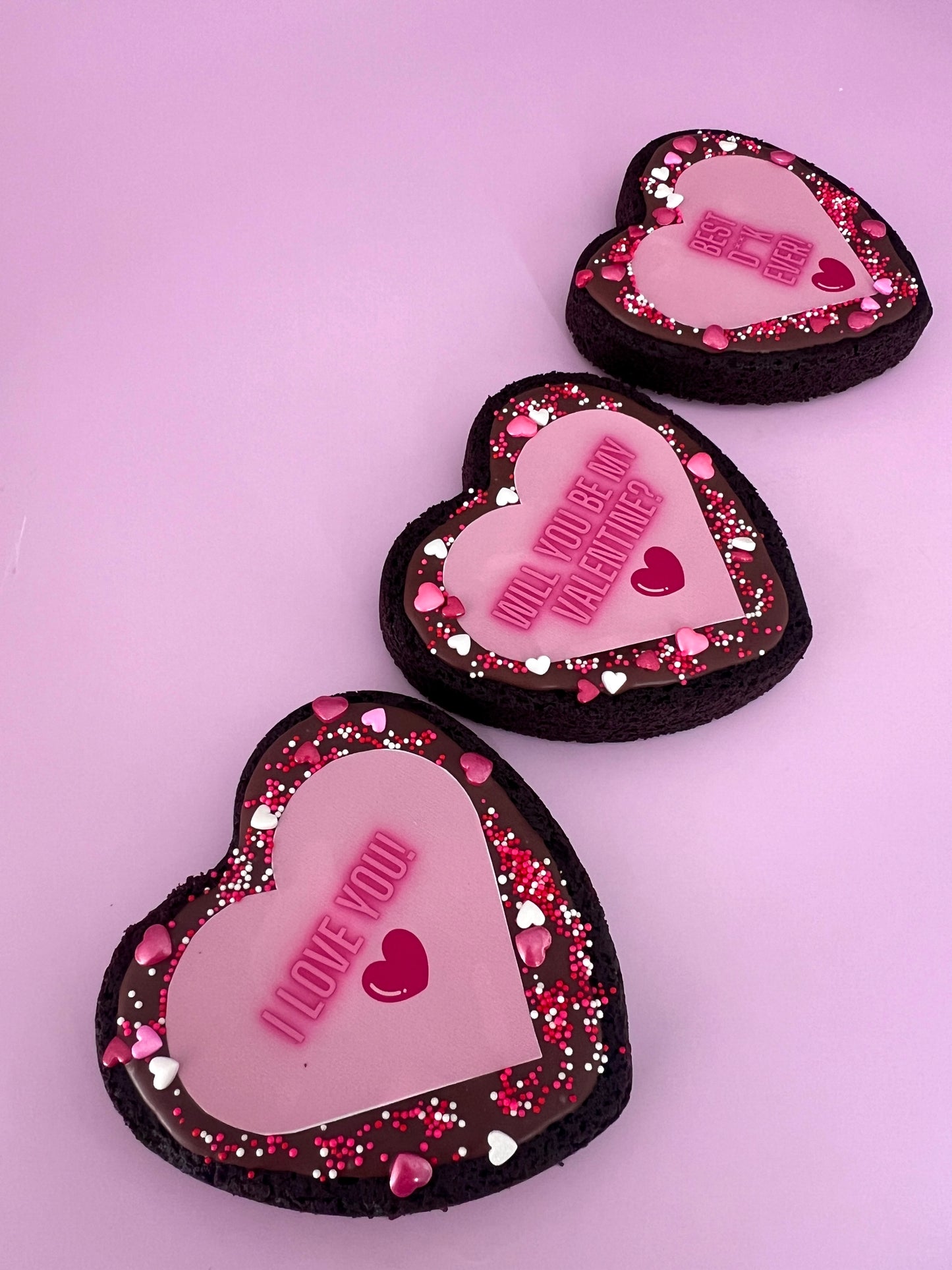 Pink Text BrownieMail