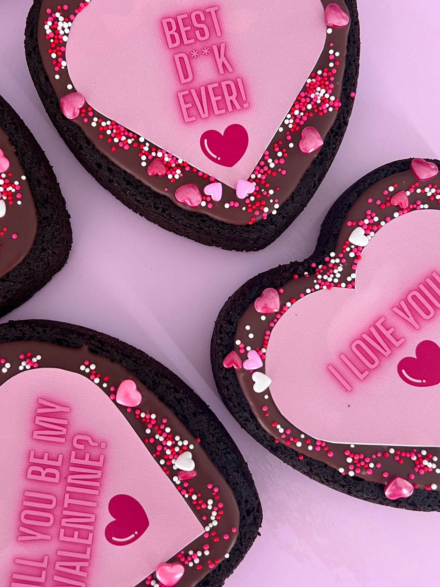 Pink Text BrownieMail