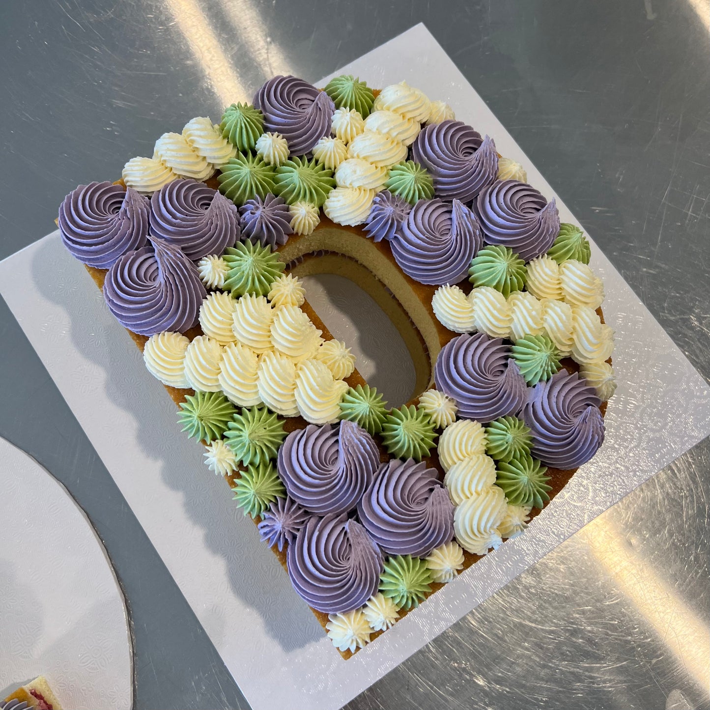 Naked Digit/Letter Cake
