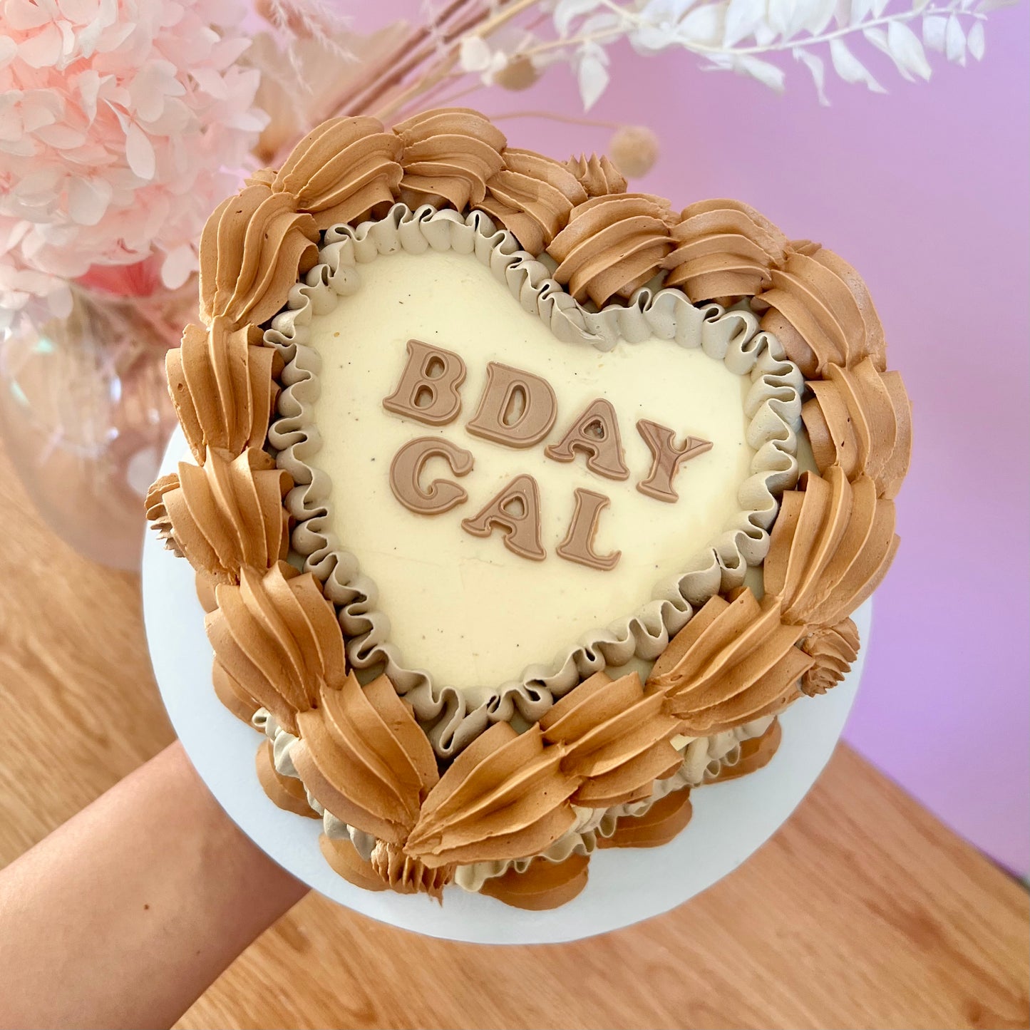 Cosmic Loveheart Cake