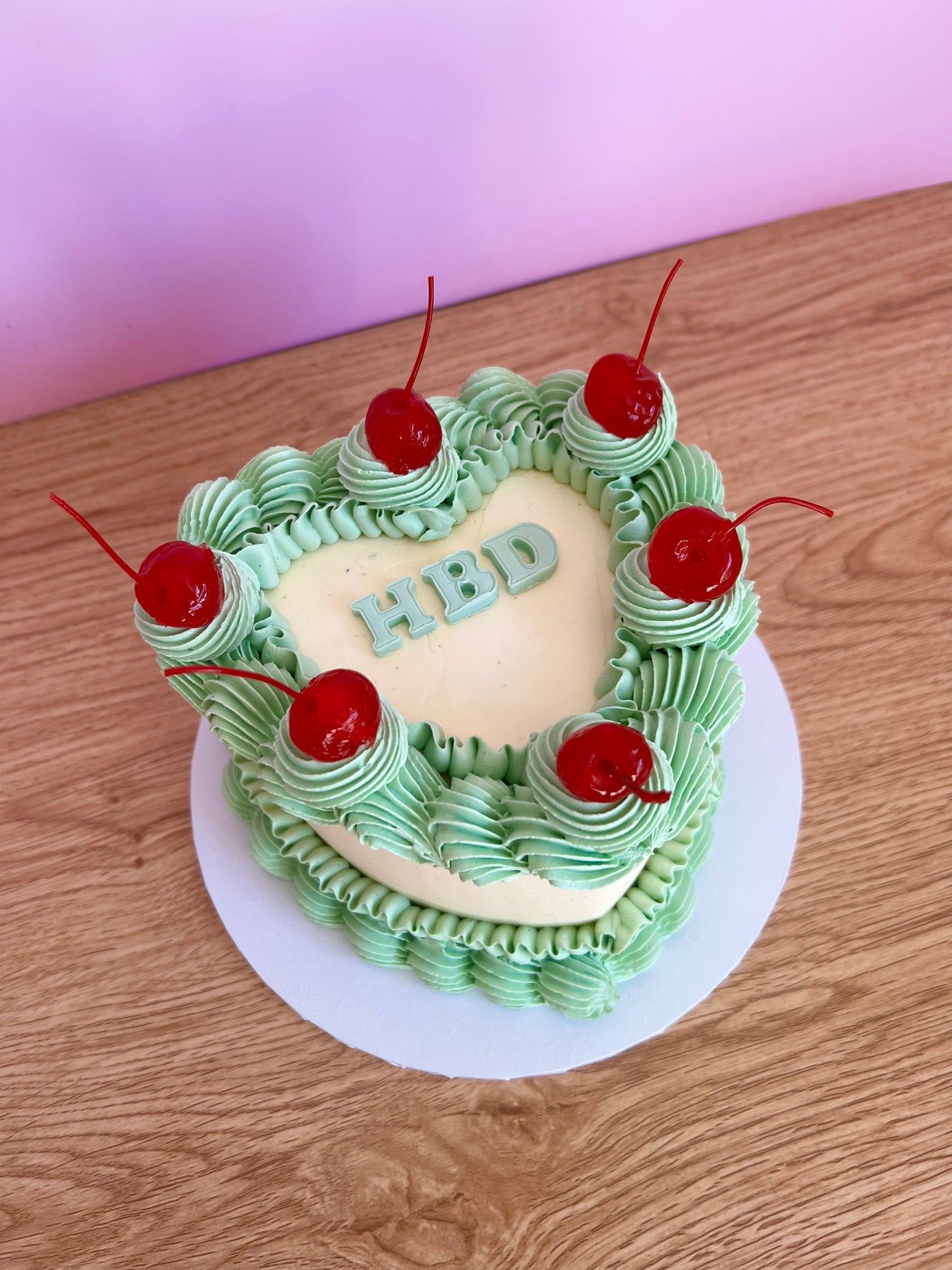 Cosmic Loveheart Cake