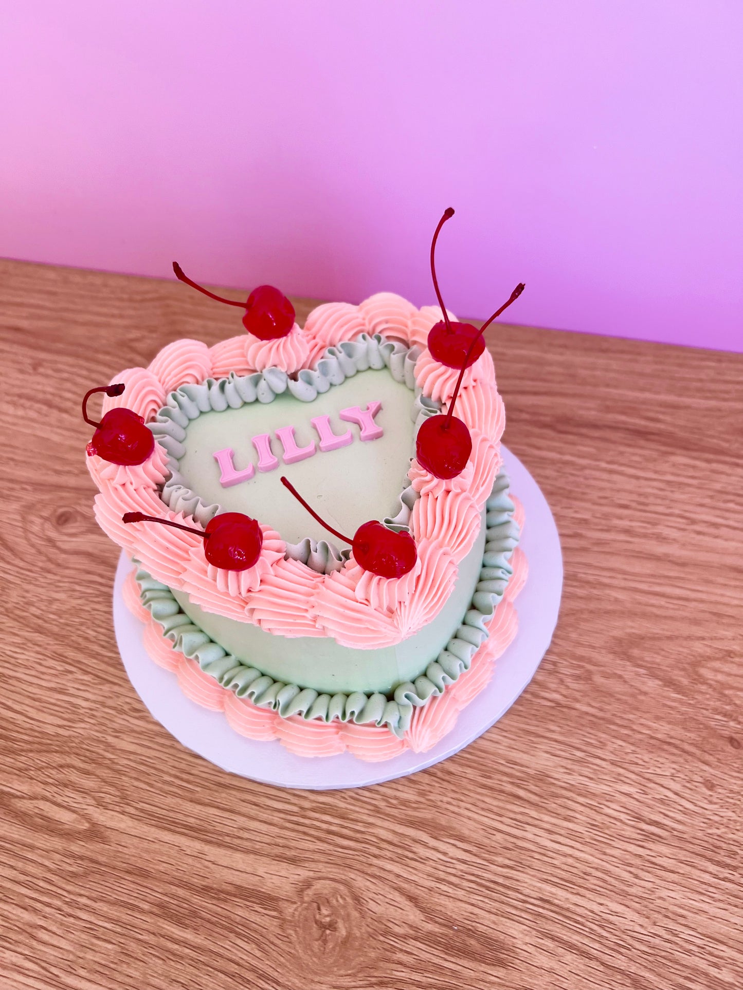 Cosmic Loveheart Cake