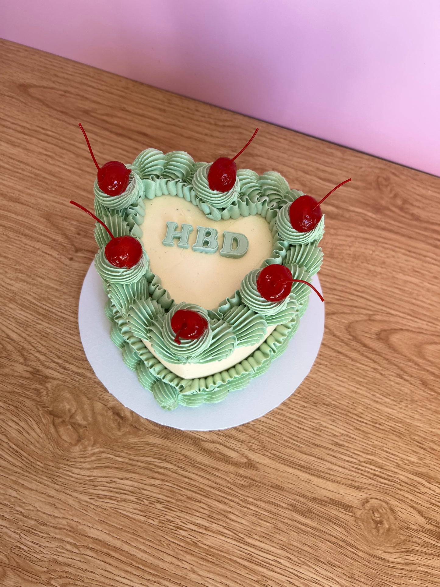 Cosmic Loveheart Cake