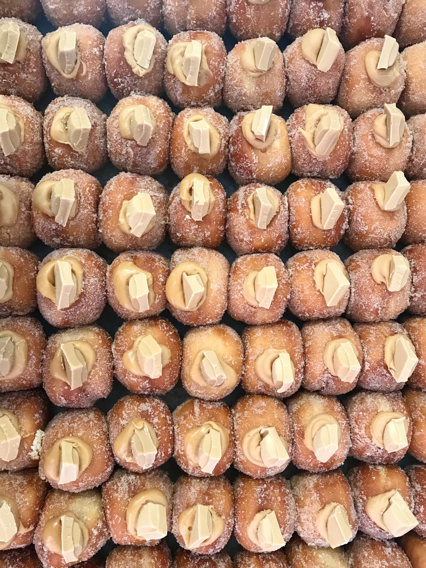 Mini Nutella / Caramilk Doughnuts