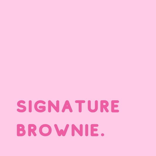 Signature Brownie Recipe