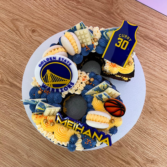 NBA / Sports Team Digit / Letter Cake