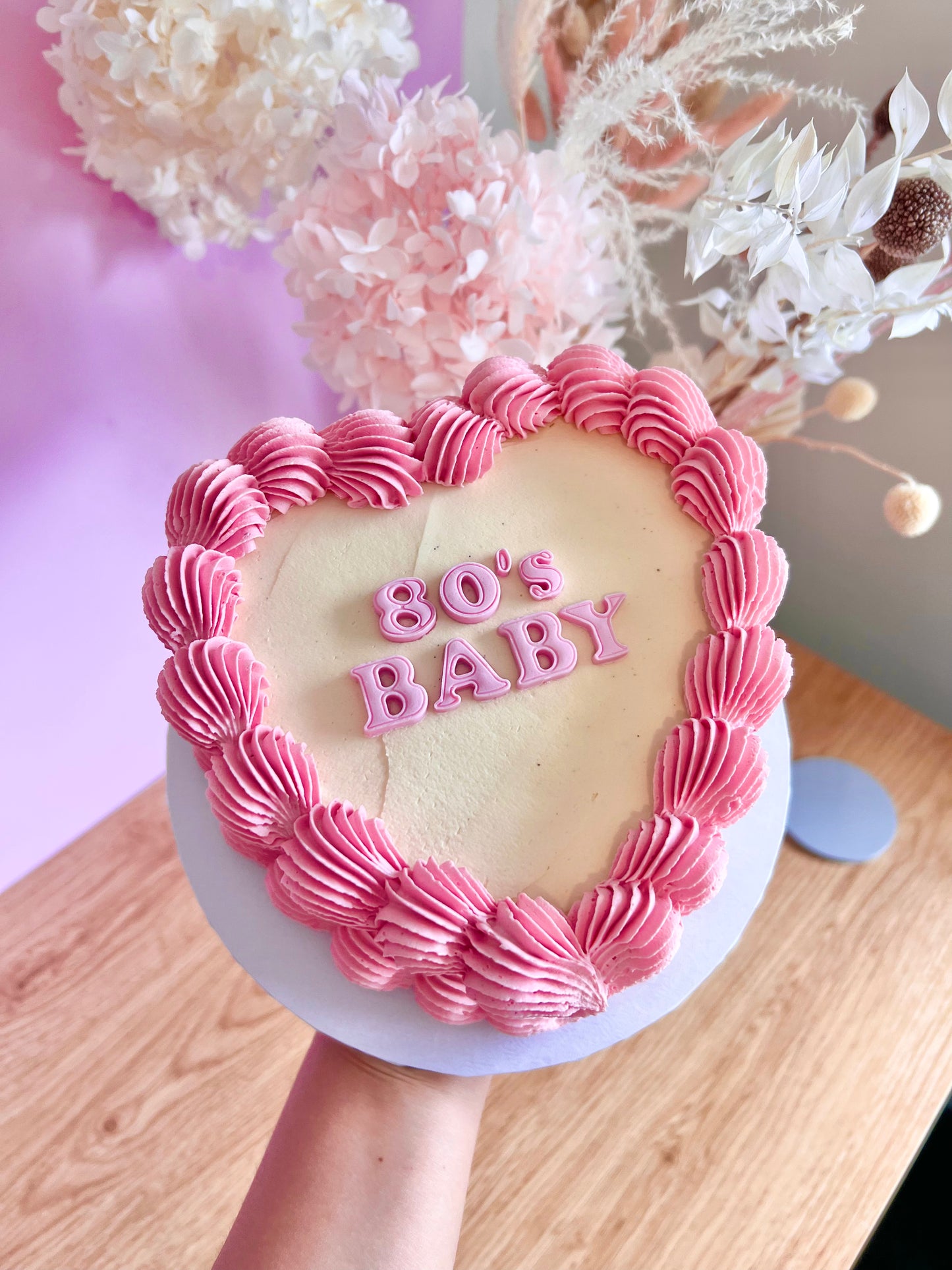 Cosmic Loveheart Cake